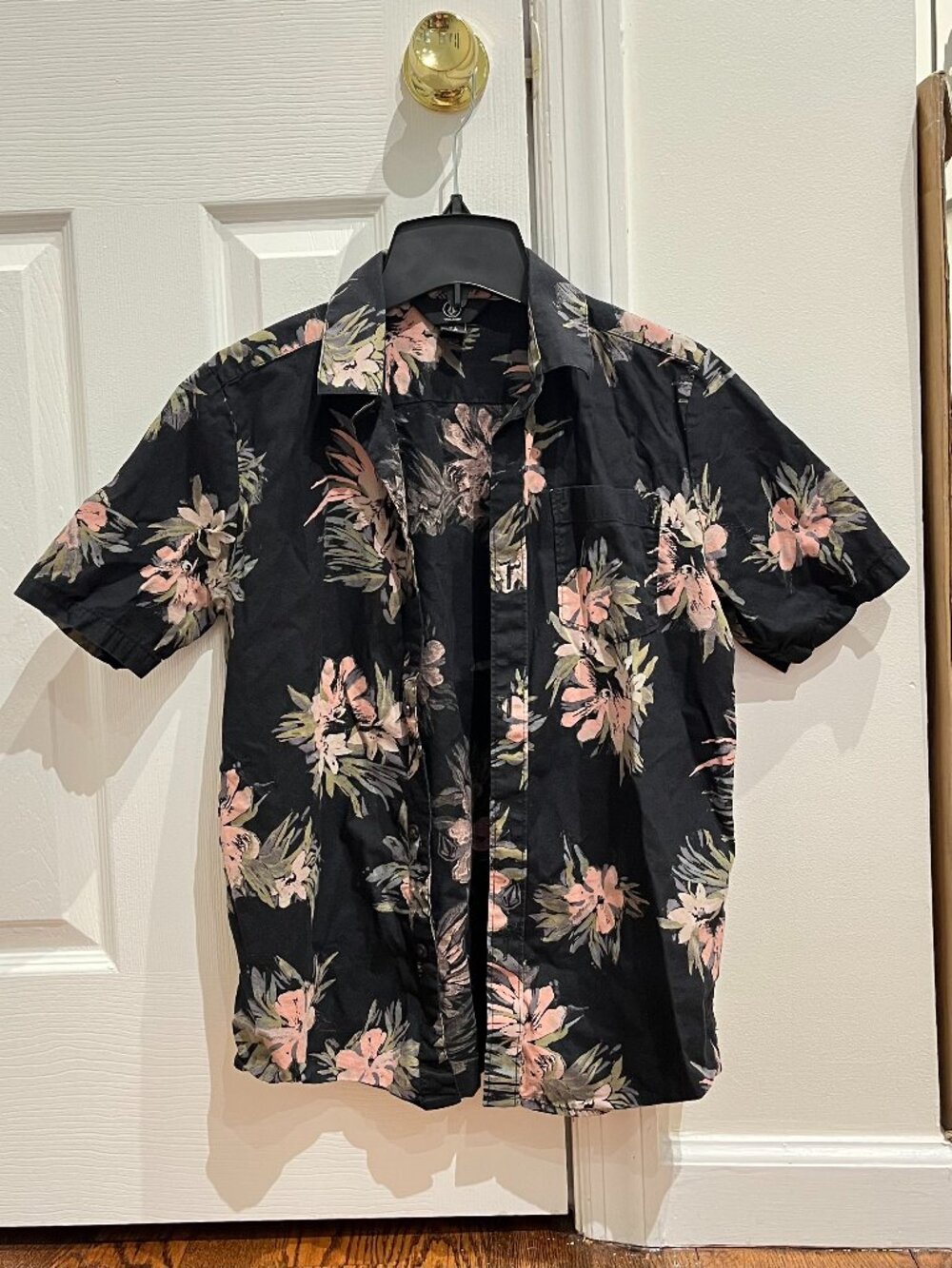 Volcom Boys short sleeve button up